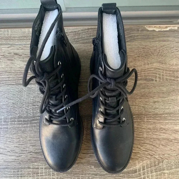 Sun + Stone Shoes - Sun + Stone Frankiee Combat Boots Women’s Size 7M New Without Box